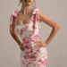 Women's Summer Fashion Retro Print Pleated Dress_ecoleips.com