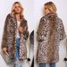 Women’s Faux Fur Coat – Leopard Print, Long Winter Coat, Warm & Stylish (S-XXXL)_ecoleips.com