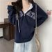 American Retro Zip-up Thin Sweatshirt Women, Spring And Autumn, Loose Long-seved Hooded Top For Students, European_ecoleips.com