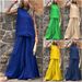 Women's Clothing Casual Large Size Suit Loose Solid Color Cotton And Linen Sleeveless Trousers Two Piece Suit_ecoleips.com