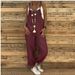 Women's Fashionable Casual Loose Fitting Suspender Jumpsuit plus Size Overalls Autumn/Winter Hot Selling European American Style_ecoleips.com