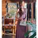 Purple Polka Dot Backless Halter For Women Summer High-End Slim Fit Hot Girl Style Waist-Cinching Bodycon Long Dress_ecoleips.com