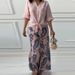 Women’s Clothing Summer New Fashion Large Size Cardigan Shirt High Waist Loose Trousers Two Piece Set_ecoleips.com