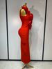 New Fashion 3D Flower Sleeveless Bodycon Bandage Dress Women Celebrity Elegant Party Club Luxury Birthday Dress Vestidos Z8GZ_ecoleips.com