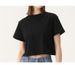 Women's Half-body Exposed Navel Pure Cotton T-shirt Summer Comfortable Breathable Combed Cotton Short-sleeved Solid Color Small White T-shirt Women's_ecoleips.com