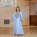 Elegant Saudi Abaya Dress – Modest Muslim Long Sleeve Maxi Dress With Rope Embroidery (Middle Eastern Islamic Fashion, Women’s Prayer Gown)_ecoleips.com