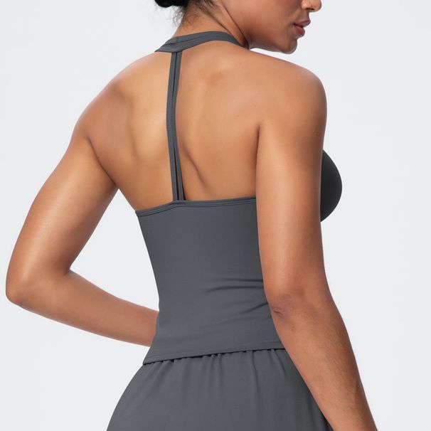 Women's Clothing Solid Color Breathable High Elastic Yoga Suit Set For Sports Running Fitness Three Piece Tight Fitting Brushed_ecoleips.com