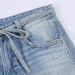 Women's Distressed Mid-Rise Relaxed Fit Wide-Leg Jeans, Ripped Denim Pants For Casual Street Style Comfortable Mid-Rise Relaxed Waistband_ecoleips.com