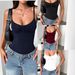 Y2K Women's Sexy Camisole Vest Summer Thin Fashion Top Polyester Regular Size Spring/Autumn_ecoleips.com