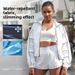 Women's Quick Drying Tennis Jacket Long Sleeved Running T-Shirt Sports Top Outdoor Badminton Slimming Fitness Wear_ecoleips.com