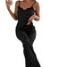 Women's Knitted Heart Print Lace Neckline Camisole And Pants Sexy Loungewear Set_ecoleips.com