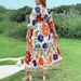 Women's Clothing New Printed Dress Long Skirt_ecoleips.com