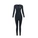 Aria Basics New One-piece Swimsuit For Women, Diving Suit, Sun Protection, Sports, Plus Size, Sleeve, Long Pants, Sexy, High_ecoleips.com