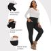 Women's Clothing Thickened Fleece Leggings High Waist Belt Pockets Outer Wear Tight Warm Leggings_ecoleips.com
