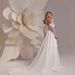 Women's Clothing New Light Wedding Dress Female One Shoulder Side Slit Lace Long Dress Couple Photo Travel Bride Wedding Dress_ecoleips.com