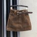 Women's Corduroy Midi Skirt High Waisted Slimming Petite A-Line Bodycon Mini Skirt for New Spring Autumn Versatile Style_ecoleips.com