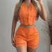 Women's Clothing Fashion Casual Vest Shorts Suit Women's Clothing_ecoleips.com