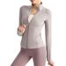 Triton Long Sleeve Yoga Jacket For Women Quick Drying Stand Collar Slim Fit Zipper Fitness Sports Top Outdoor Running_ecoleips.com