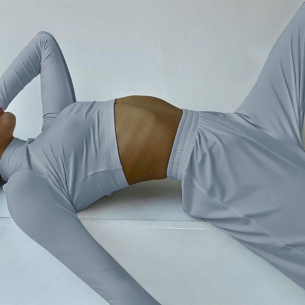 Casual Home Sports For Women, Cross-Border European And American Style, 2023 Summer-Autumn New Women's Long-Sleeve_ecoleips.com