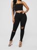 Women's Clothing Solid Color Trousers_ecoleips.com