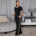 Women's Trendy Patchwork Ribbed Color Block Two Piece Set TW825 Spring Summer Fashion Loose Casual_ecoleips.com