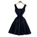French Style Light Luxury Sleeveless A Line Knit Dress For Women, Summer Korean Style, High Waisted, Slimming, Elegant, And Suitable For Commuting._ecoleips.com