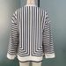 Rui Chuo Cross-Border Foreign Trade European And American Long Sleeve 2026 Autumn New Striped Loose Cardigan_ecoleips.com