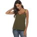 2022 Summer European American Loose-Fit Sexy V-Neck Backless Solid Color Short Camisole, Cool And Comfortable_ecoleips.com
