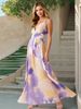 European And American Foreign Trade Women's Clothing, Waist-cinching Elegant Beach Dress, 2025 Summer Bohemian Vacation_ecoleips.com