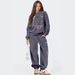 Women's Oversized Hoodie & Wide-Leg Pants Set - Thickened Long Sleeve Casual Outfit (Grey/Blue/Light Blue/White, S-XL)_ecoleips.com