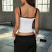 Y2K Strappy Cami Top – Sexy Yoga Bralette For Women With Adjustable Spaghetti Straps_ecoleips.com