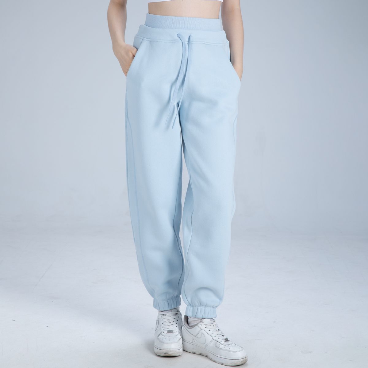 Premium Fleece-Lined Yoga Set – Zip Hoodie & High-Waisted Lounge Pants For Women, Gym To Street Comfort_ecoleips.com