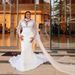 White Wedding 2026 New Elegant Long Sleeve Slim Dress Birthday Party Host Evening Gown_ecoleips.com