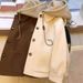Women's Knitted Woolen Coat Overcoat Vintage Loose Fit Hat Design Thick Korean Style Autumn Winter Outerwear Fashionable Casual Coat_ecoleips.com