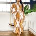 C8555 European And American Foreign Trade Fashion Women's Clothing Wholesale Autumn New Printed Long-sleeve_ecoleips.com