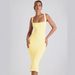 2025 European And American Bestseller Sexy Strapless Bodycon Slim Fit Waist-Cinching Square Neck Lace Trim French_ecoleips.com