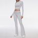 Women's Clothing Round Neck Two Piece Suit_ecoleips.com