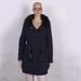 Women's Clothing Autumn And Winter Solid Color Fur Collar Hooded Medium And Long Warm Zipper Cotton Coat_ecoleips.com