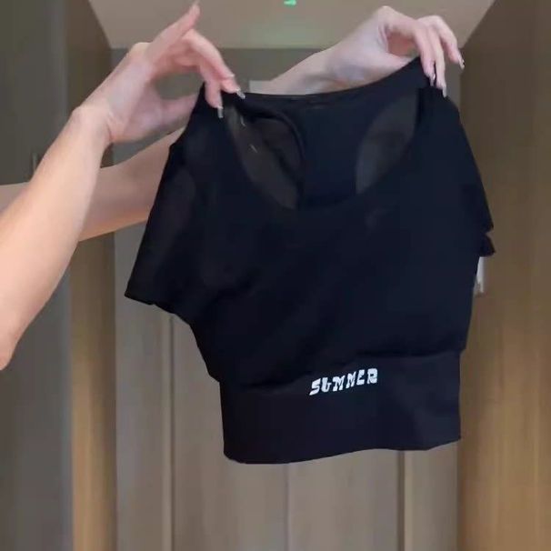 High-end Yoga -shir For Women, Slim-fi, Slimming, Shor-sleeved Running Spors And Finess Wear, Shor Pilaes Op_ecoleips.com