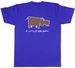 Women's T-Shirts A Little Grumpy Hippo Hippopotamus Funny Mens T-Shirt Tee Gift Top_ecoleips.com