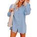 Women's Crepe Long Sleeved Shirt Set European And American Style High Waisted Shorts Fashionable Casual Two-Piece Summer New 2026_ecoleips.com
