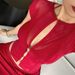 Retro Sexy Hollowed out Short Sleeve Top for Women Summer Pure Color Slimming Waist American Tie T-Shirt Black_ecoleips.com