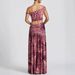 New Arrival Pure Desire Style Sexy Printed One Shoulder Top Slit Midi Skirt Two Piece Set Women Fashion Party Dating Dress Outfit_ecoleips.com