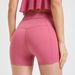 K No Awkward Lines, Sports Shorts, Women's Back Pocket, High Waist, Hip Lifting, Yoga Three Part Pants, Wearing Running And Fitness Pants Outside_ecoleips.com