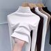 Threading De-Rong 1*1 Half-High-Necked De-Rong Base Layer Shirt A Women's Innerwear Suitable For Autumn And Winter, De_ecoleips.com