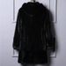 Luxury Faux Fur Coat For Women - Long Hooded Winter Jacket With Pockets, Plus Size Warm Outerwear For Elegant & Casual Style (Black)_ecoleips.com