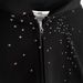 Unisex Gothic Star Hoodie with Diamond Zipper Design High Street Trend Loose Fit European And American Style Cross Border Fashion Sweatshirt_ecoleips.com