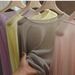 French-style Casual Airy Blouse Made Of Mulberry Silk And Paper Yarn, Round-neck, Seamless, Loose-fitting, Long-sleeved_ecoleips.com