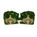Women's Clothing Split Skirt Three-piece Swimwear Printed Strapless Swimsuit_ecoleips.com