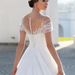 off the Shoulder Luxurious Lace Wedding Dress Heavily Embellished Exuding Royal Aristocratic Elegance Sparkling Women's Party Wear_ecoleips.com